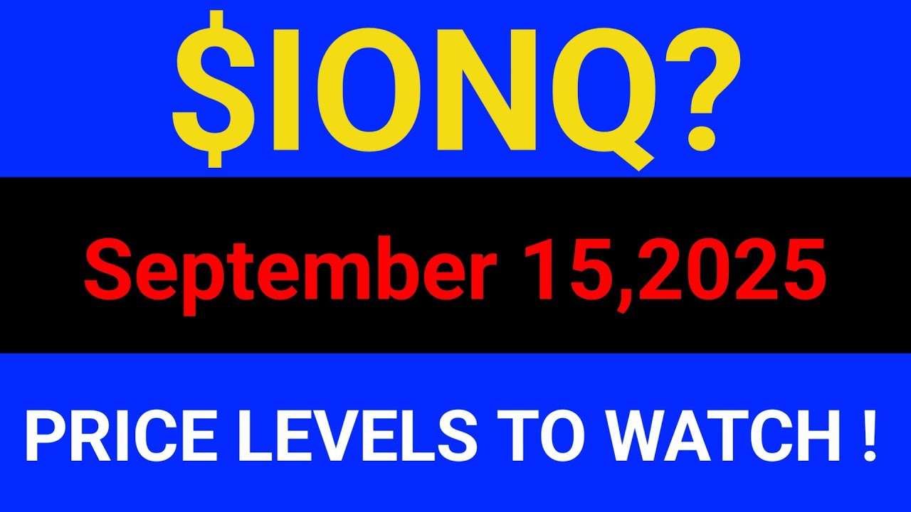 IONQ Stock (IonQ, Inc.) IONQ Stock Technical Analysis | IONQ Stock Today | September 15, 2025