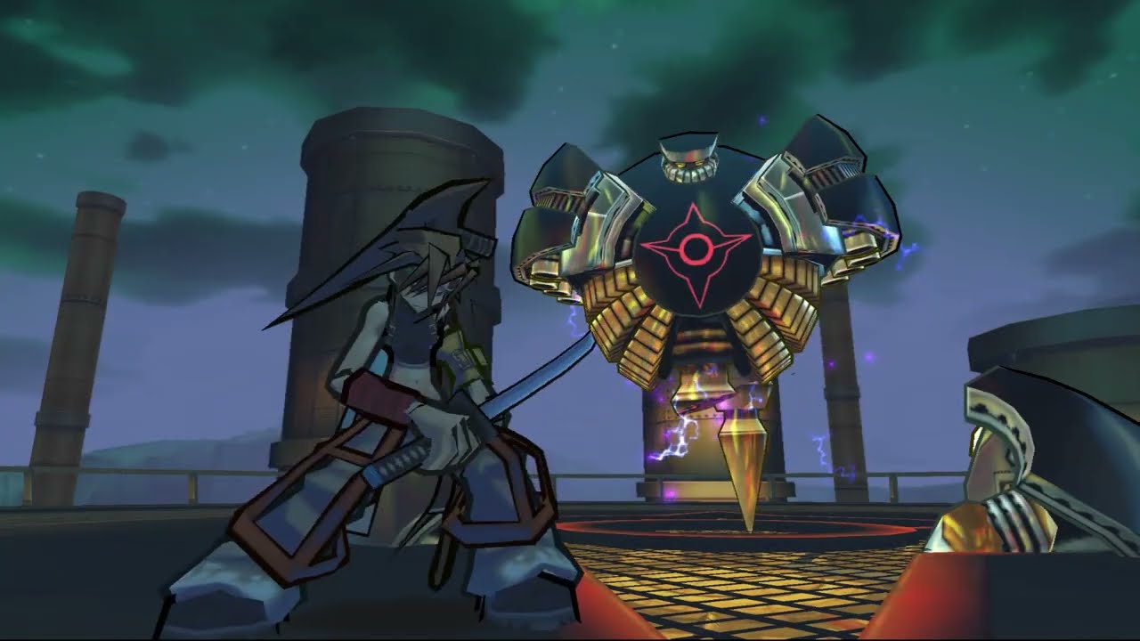 Musashi vs Vaporbot Boss Fight