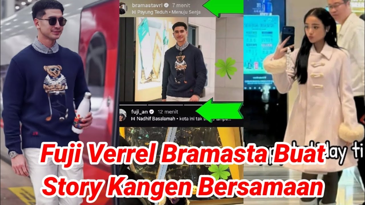 VERREL BRAMASTA KANGE FUJI PAKAI SWITER KESAYANGAN