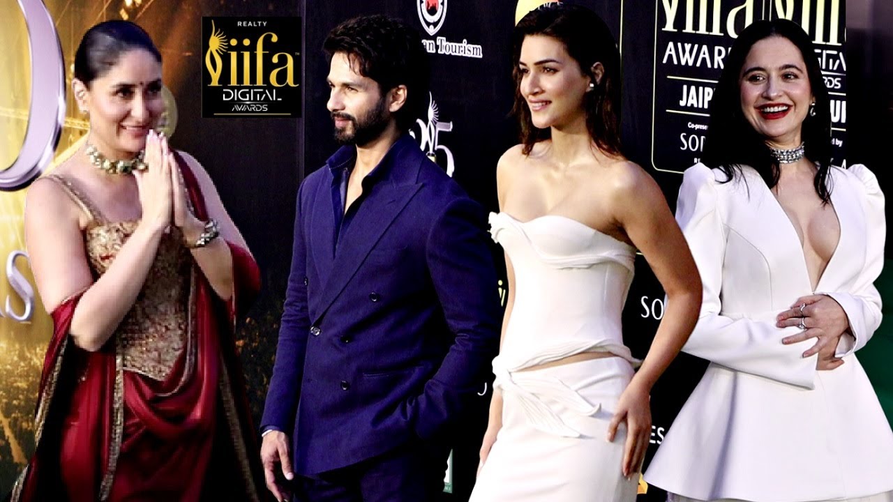 IIFA Awards 2025 Digital Full Show | Shahid, Kareena Kapoor, Nora, Kriti, Sanjeeda, Madhuri, Bobby
