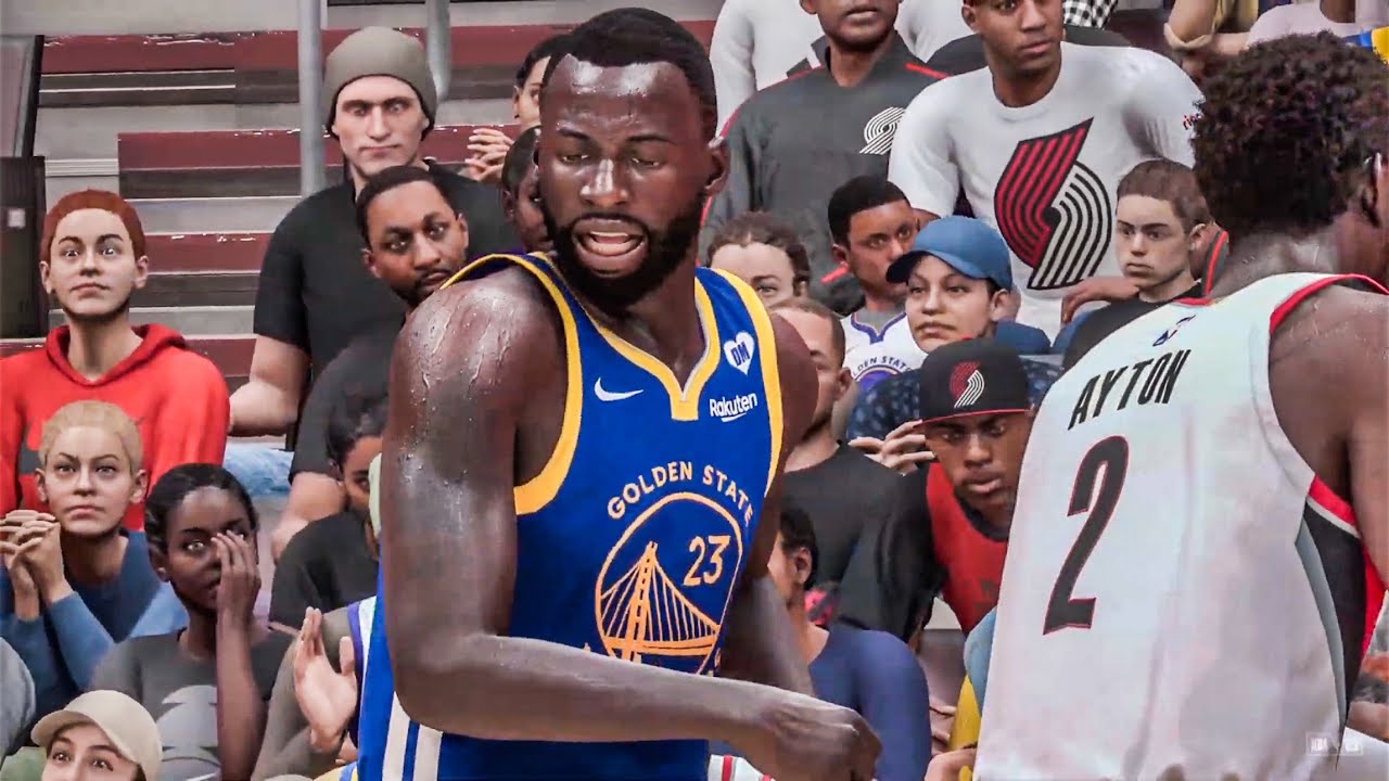 Portland Trailblazers vs Golden State Warriors 4/11/2024 NBA 2K24 Gameplay