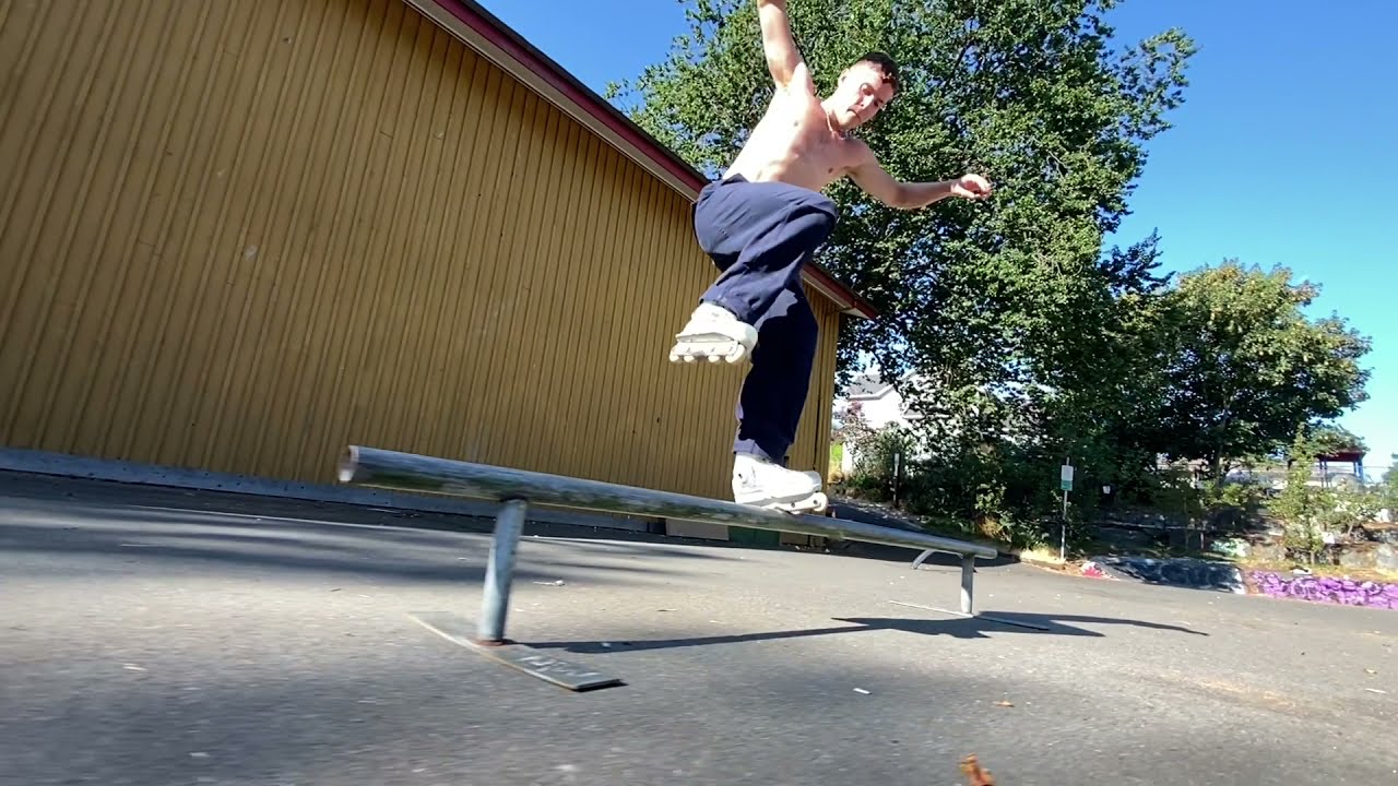 Stuart Brattey on Leon Basin's Danny Beer THEM Skates.