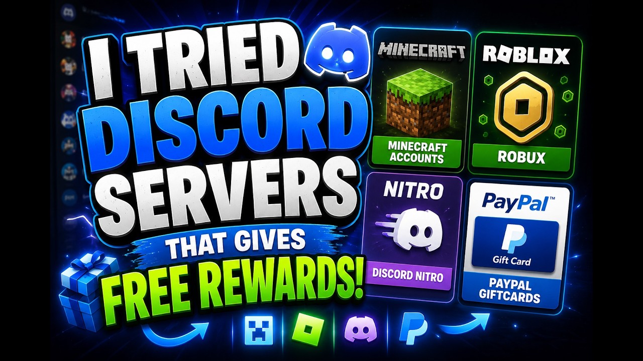 I Tried Discord Servers That Promise FREE Rewards... Do They Actually Work?