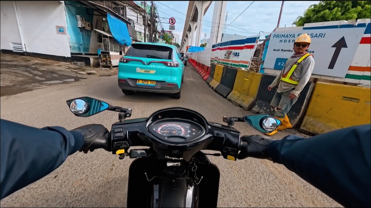 Motoran di Jalanan Jakarta Eps 22 | Manggarai dengan Segala Proyek Anehnya | Insta360 Ace Pro 2