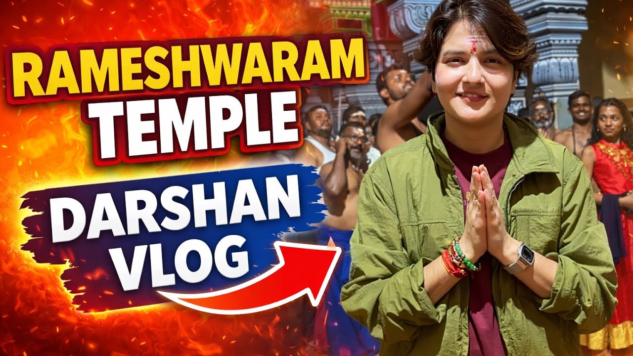 Rameshwaram Temple Darshan 🙏 | Ramanathaswamy Jyotirlinga | Complete Travel Vlog