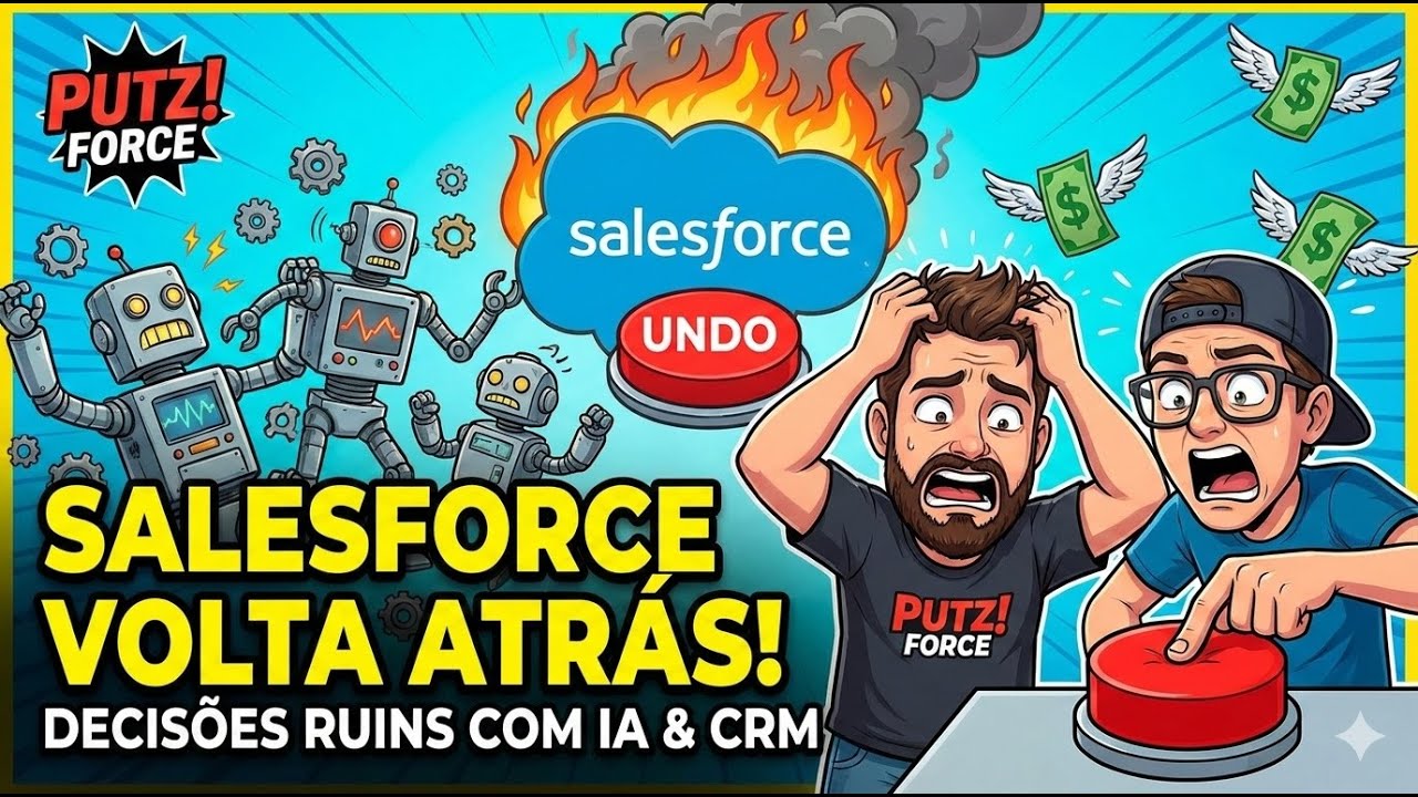 Salesforce Volta Atrás | Decisões ruins com IA | CRM Salesforce