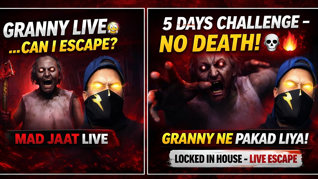 MAD JAAT LIVE is live“Agar awaaz ho gayi to Granny turant aa jayegi… sab log chup rehna 😱😨