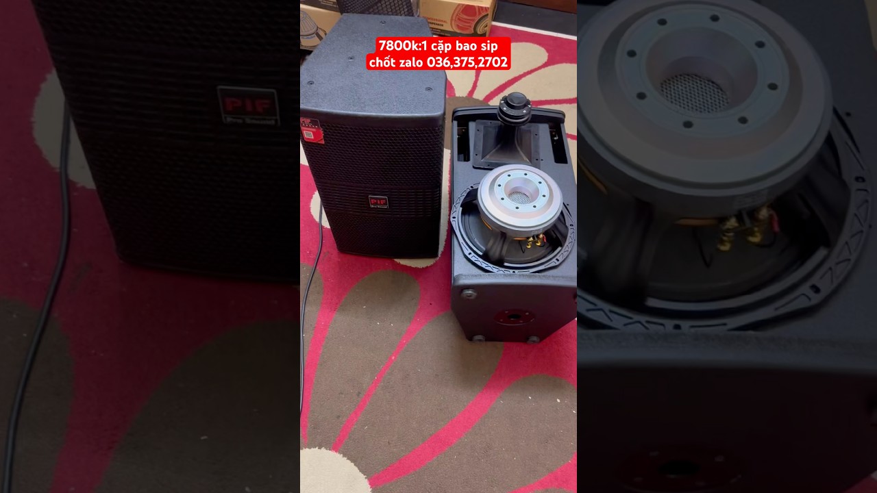 Loa Full 30 PIF, từ 200 coil 100 + treble 450 neo, tiếng cực hay, uy lực