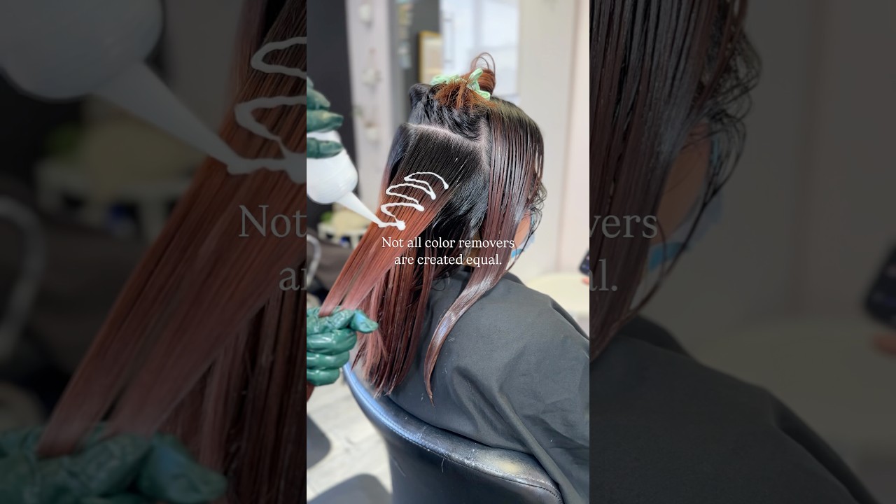 😳Trying to remove box dye? What you need to know BEFORE you bleach your hair #haircolorcorrection