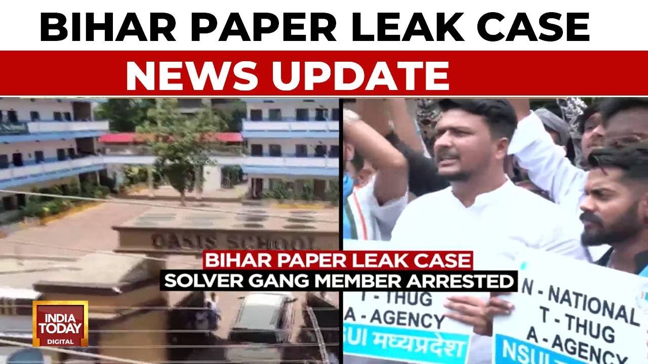 Bihar Paper Leak Case, Solver Gang Member Arrested | 3 Arrested By CBI | India Today