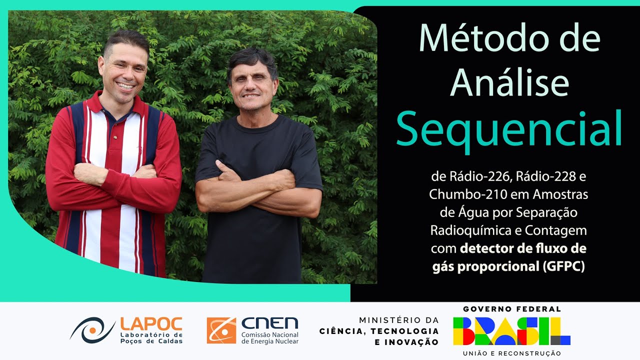 Método de Análise Sequencial de Rádio-226, Rádio-228 e Chumbo-210 em Amostras de Água
