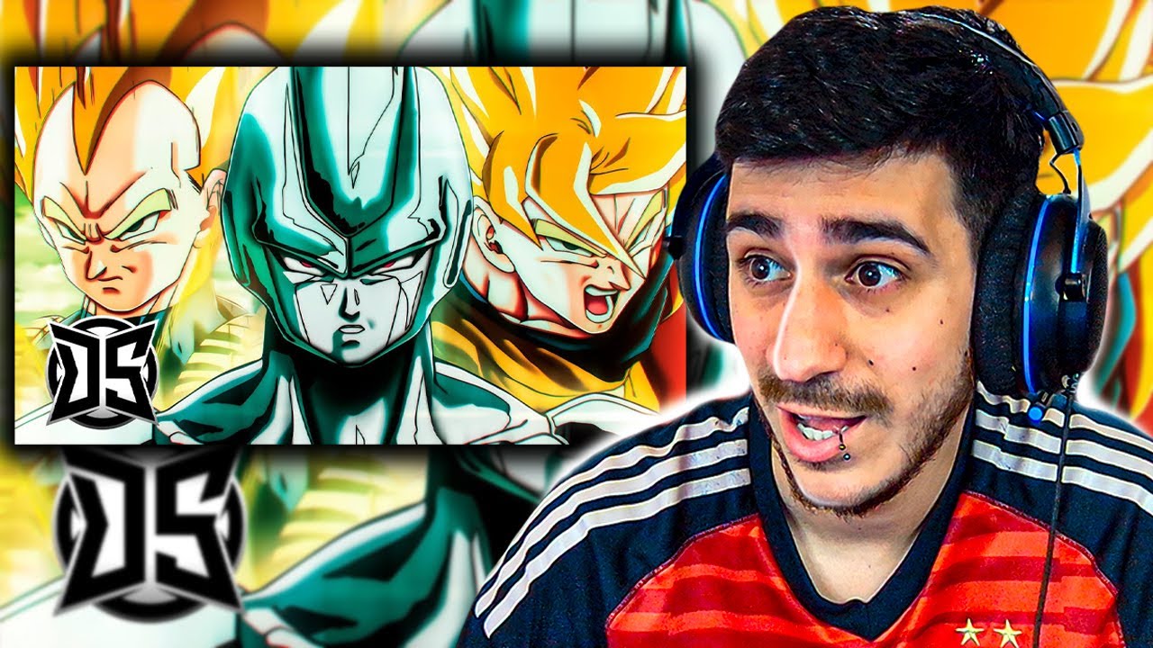 REACCIONANDO a GOKU & VEGETA VS METAL COOLER RAP - DarckStar
