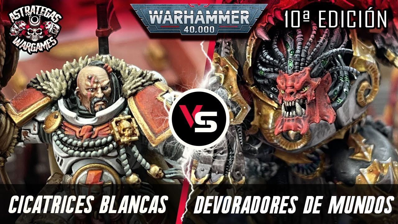 ⭐️INFORME WARHAMMER 40k⭐️Marines Espaciales VS Devoradores de Mundos - Décima edición