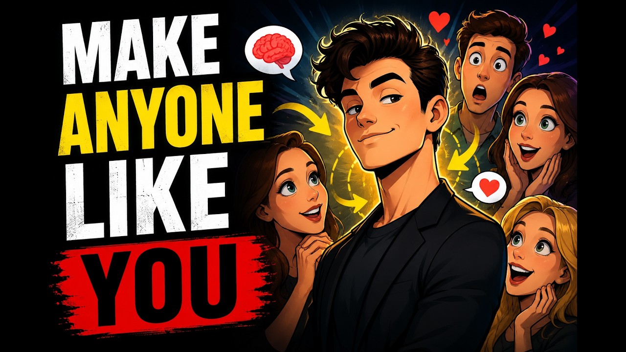 MAKE ANYONE LIKE YOU | Dark Psychology Tricks That Actually Work