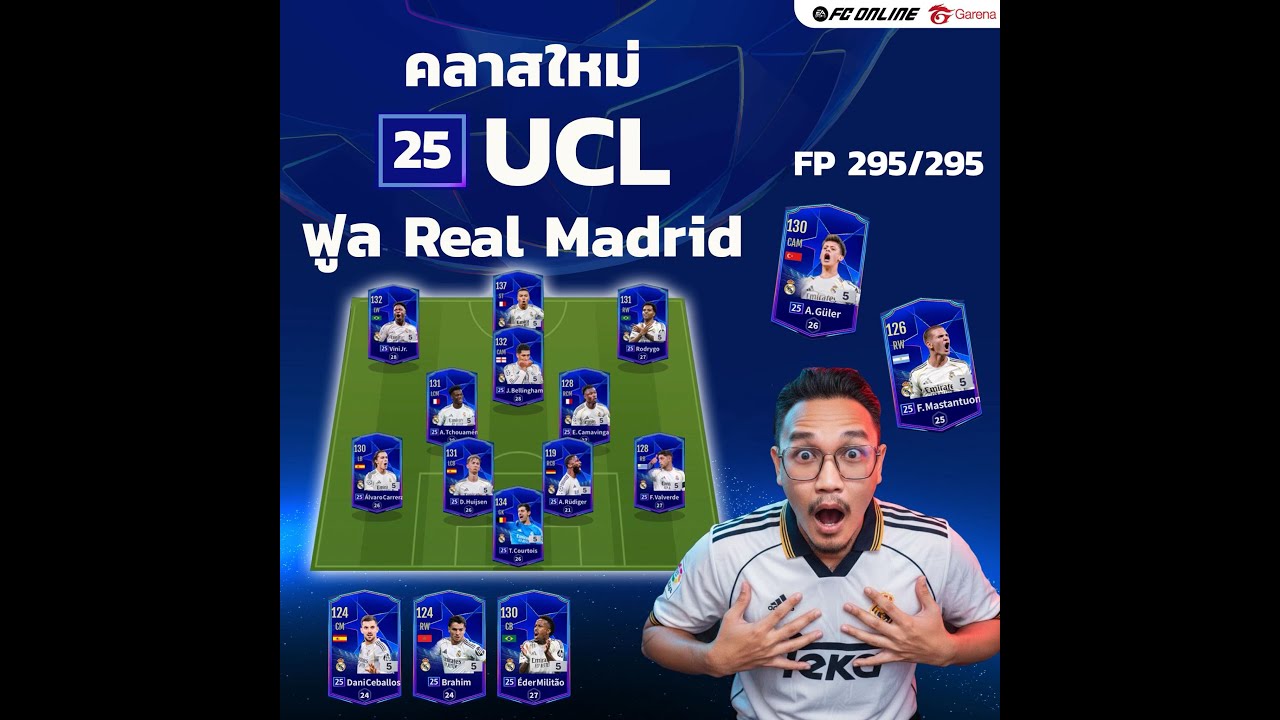 Live ฟูลมาดริดชุดปัจจุบัน | รับ PC 20 , เล่นด้วย 20 , ดูทีมฟรี 5 ทีม