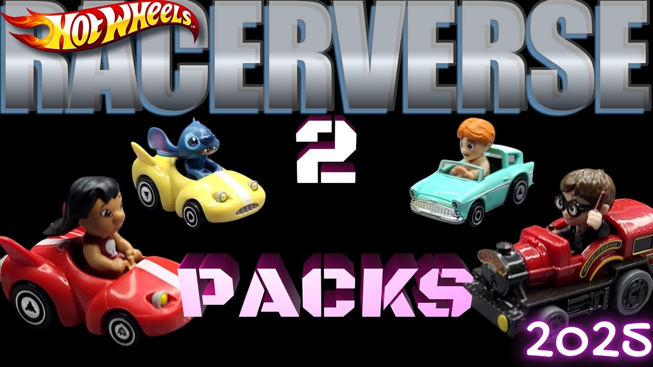 Hot Wheels Racerverse Harry Potter Lilo & Stich 2 Pack New 2025