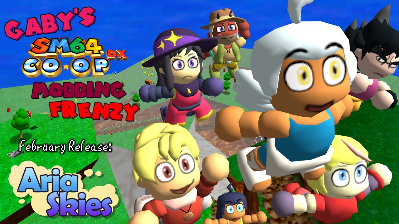 Gaby's SM64COOPDX Modding Frenzy - February Pack Reveal