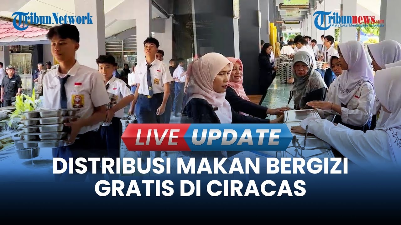 🔴 LIVE UPDATE | Distribusi Makan Bergizi Gratis Dua Sekolah di Ciracas, Jam Belajar Siswa  Terpotong