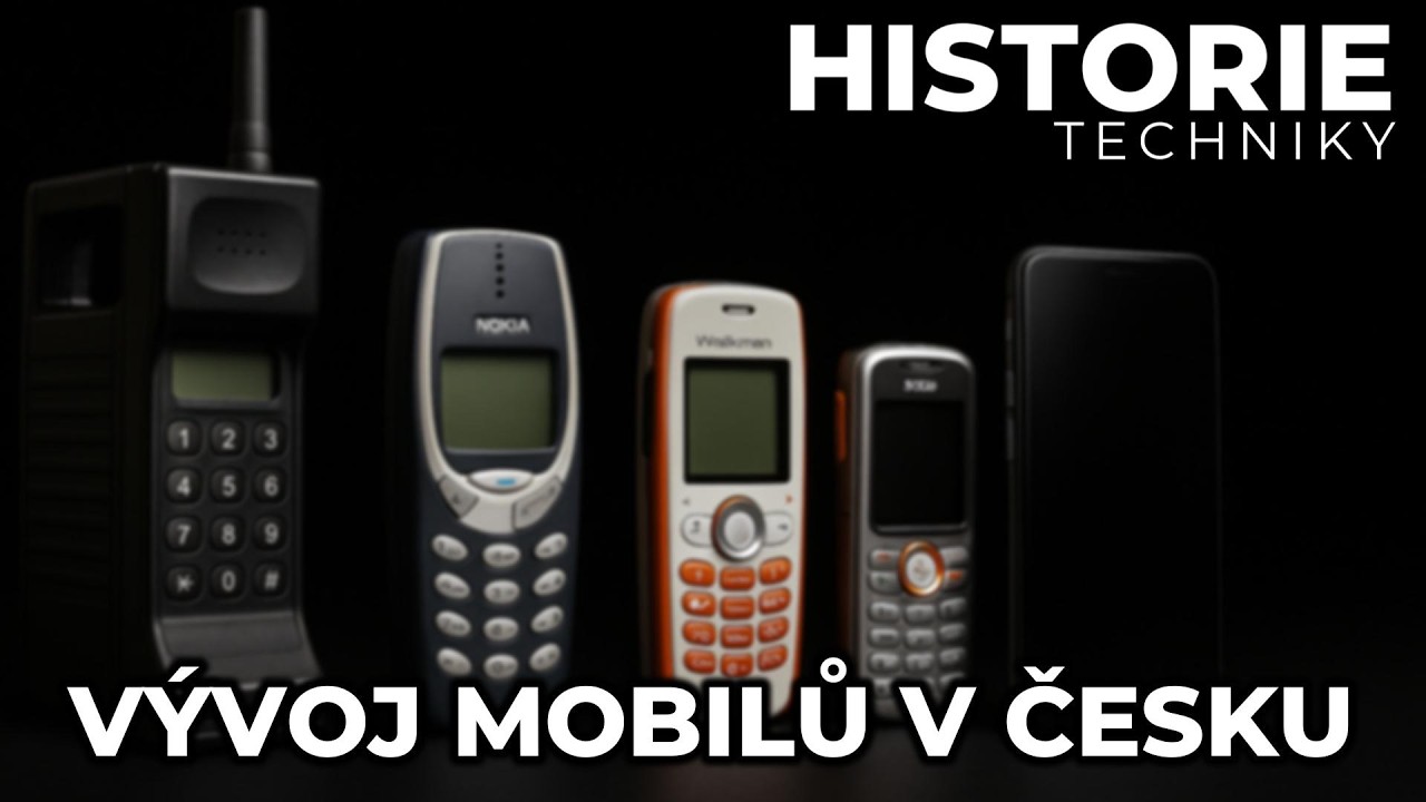 🎧Vývoj mobilních telefonů v ČR - Od kufříků po chytré placky