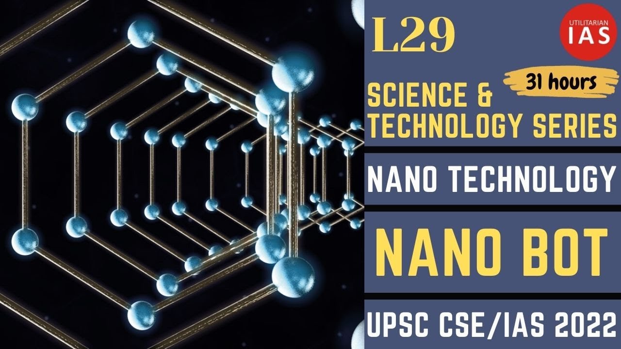 Nano Bot | L29 | Nano Technology | Science and Technology Series for UPSC