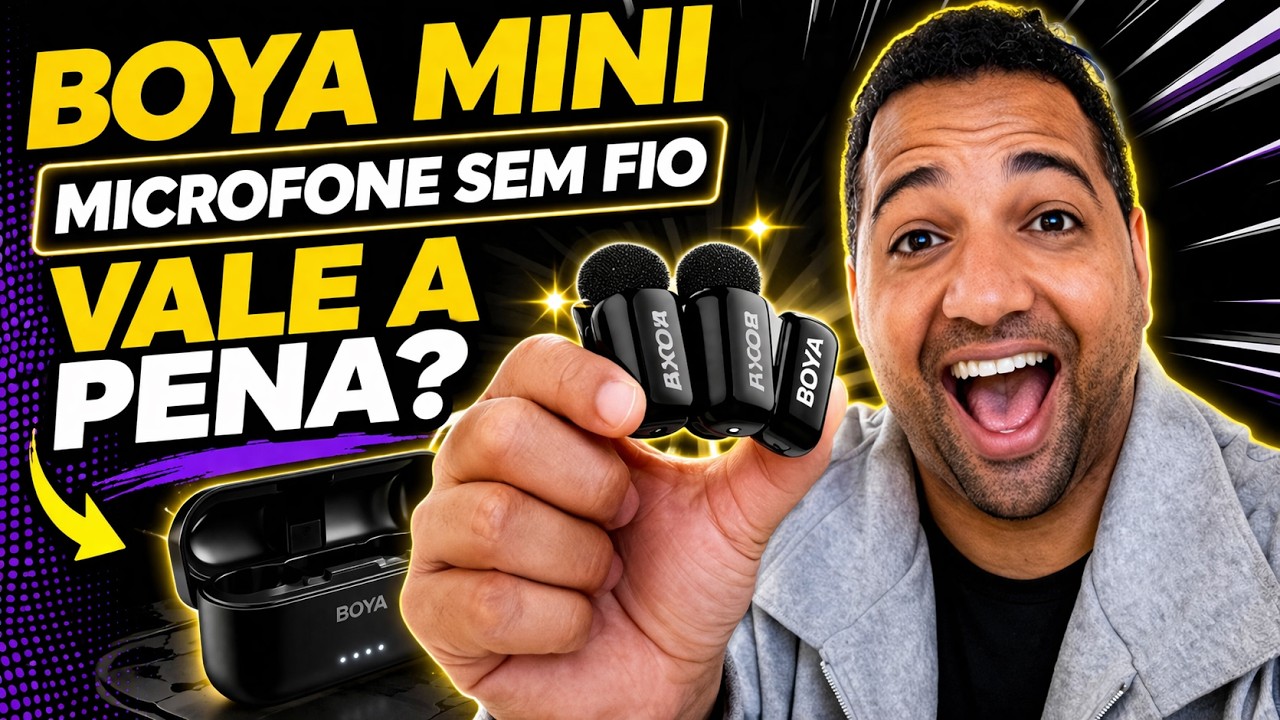 BOYA MINI - UAU! o PEQUENO MONSTRO da BOYA| Ep.5086