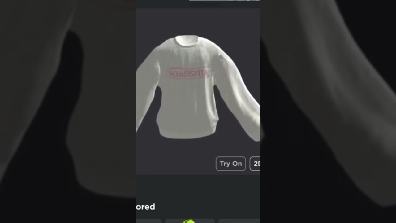( New Free Item ) How to get Klossette Oversized Sweater ROBLOX ( 2023 ) ( RBLX ) DeanOfficial YT