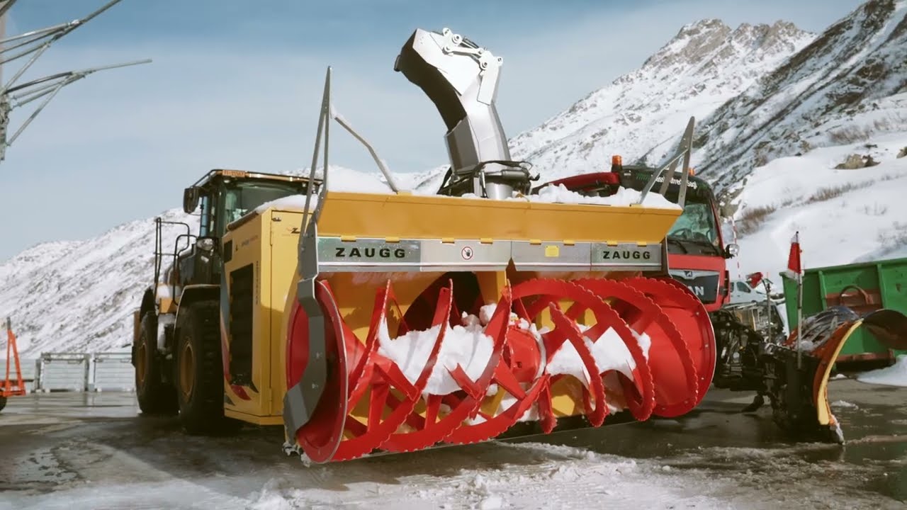 Imagefilm Schneefrässchleuder Monoblock 380 von ZAUGG