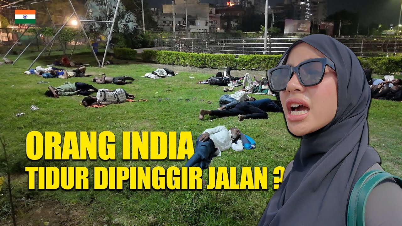 BIKIN KAGET!! ORANG INDIA SUKA TIDUR DI PINGGIR JALAN 