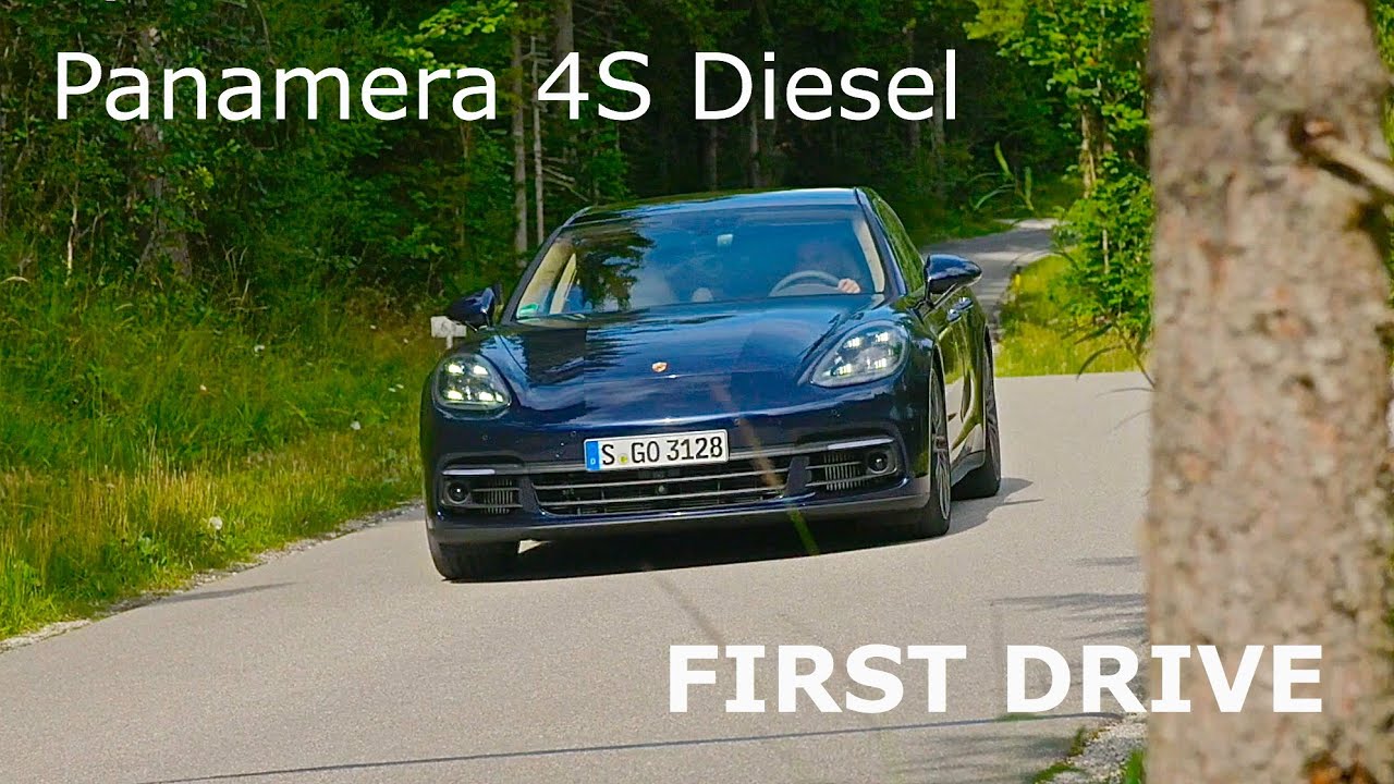 2017 Porsche Panamera 4S Diesel, first drive
