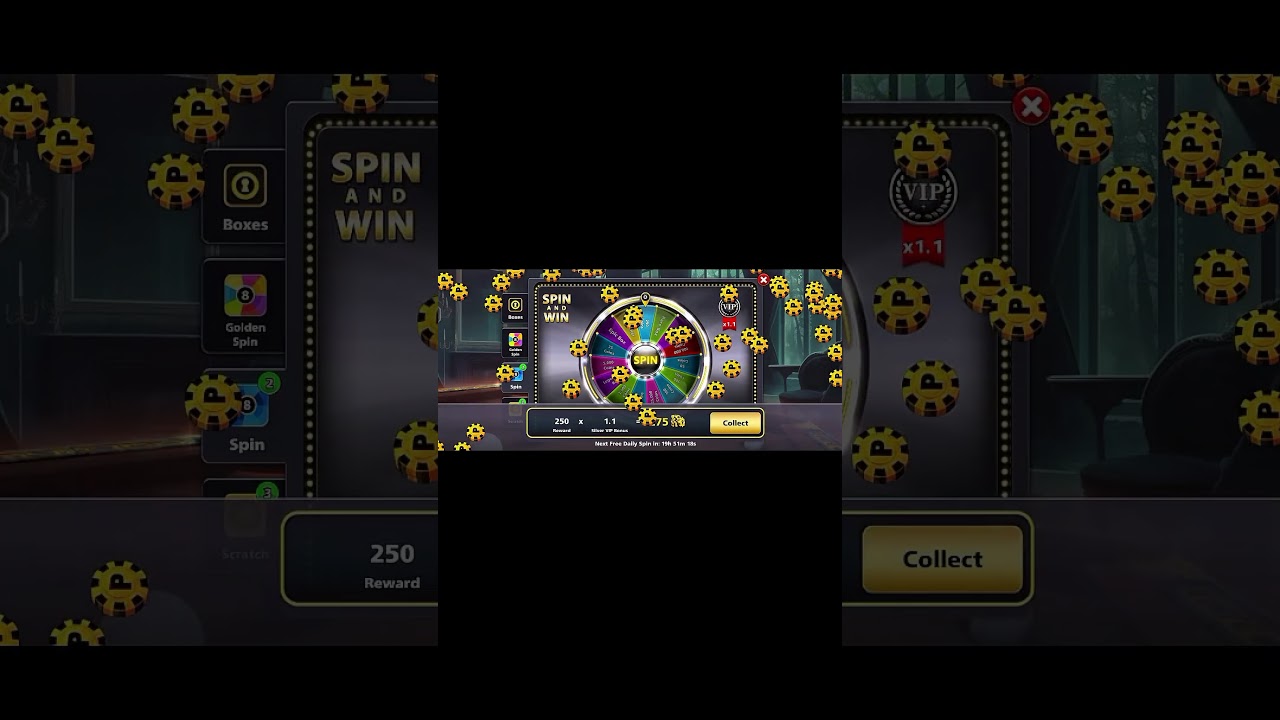 8 Ball Pool Spin and Win Reward | Lucky Spin for Big Prizes!