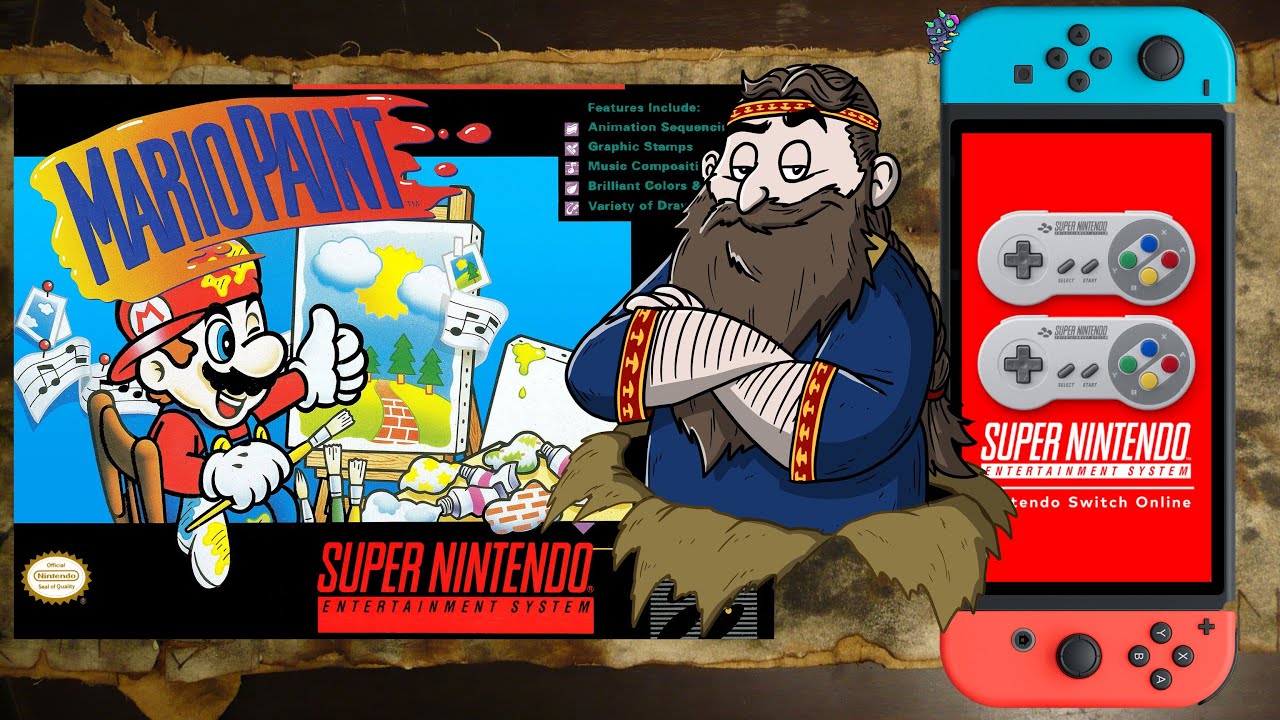 Mario Paint - #nintendo Switch Online #cartridgemassaker #angespielt