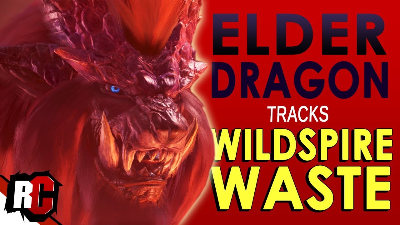 Finding ELDER DRAGON Tracks in Wildspire Waste | Monster Hunter World (Teostra Track Locations)