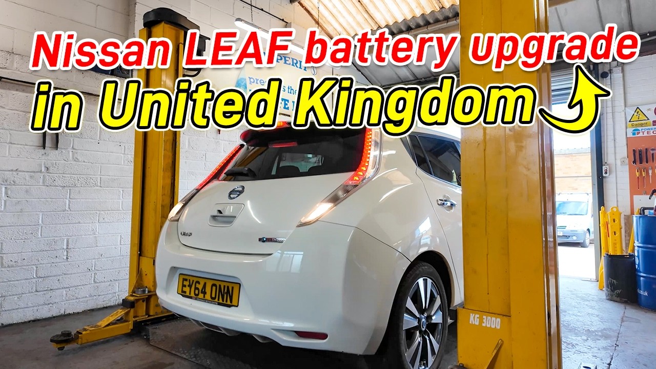 Nissan Leaf 50kWh Battery Upgrade in United Kingdom #nissanleaf #evbattery
