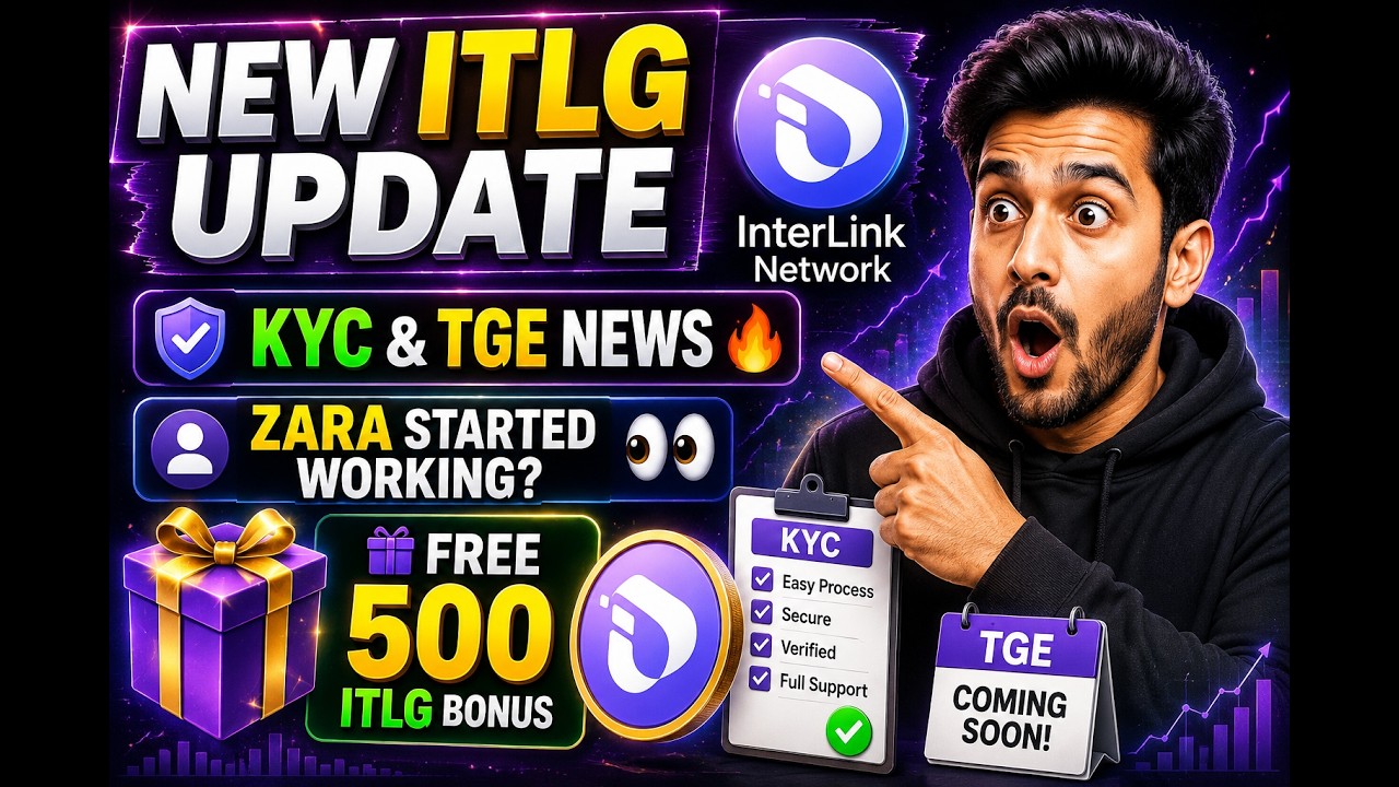 InterLink Network New Update 2026 🚀 ITLG & ITL KYC Update