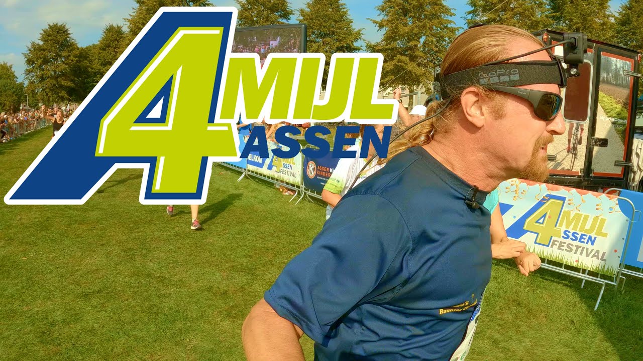 4 Mijl van Assen 2023 - A 6.4km Running Match - Virtual Run - Treadmill Run