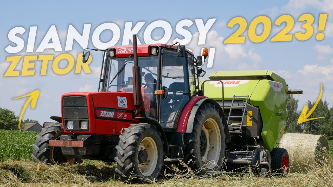 Barwy Sianokiszonki ☘️ Akcja na 4 Ciągniki ! ☆ Zetor na pełnych obrotach ! ✔ ☆ Ekipa Docisk !