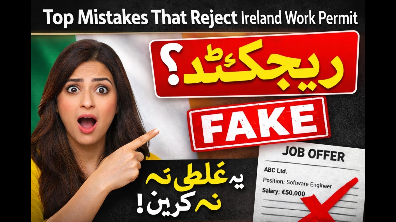 Top Reasons Your Ireland Work Permit Application Gets Rejected