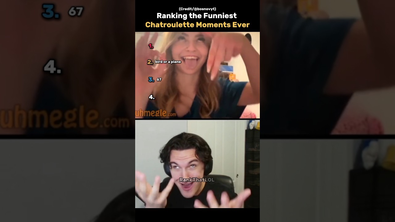 Ranking the Funniest Chatroulette Moments Ever 🎥😂