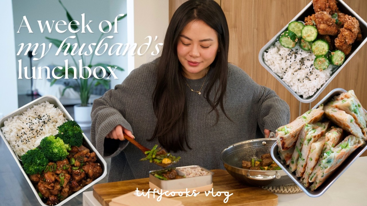 a week of husband's lunchbox ft. easy & healthy recipes  🍱 🍜  ep.9