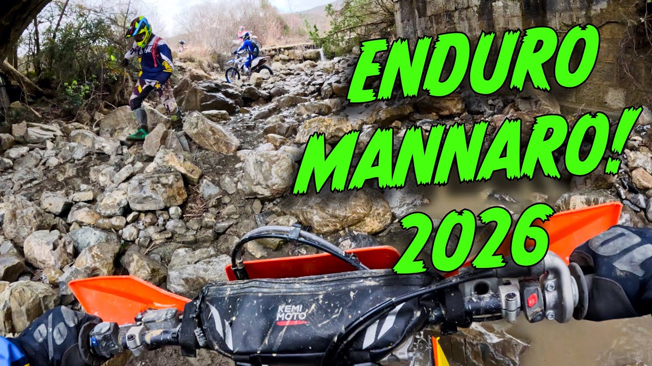 ENDURO MANNARO 2026 (MOTOVLOG) la mia prima motocavalcata!