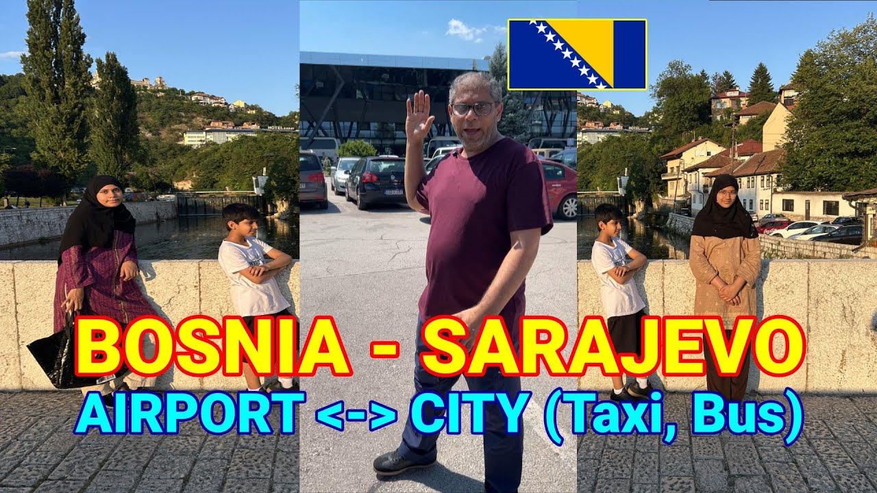 🚉 Sarajevo Airport to Baščaršija 🌎🚀 Bus vs Taxi Ultimate Hack! Travala Booking Old Town Apartment 🔥