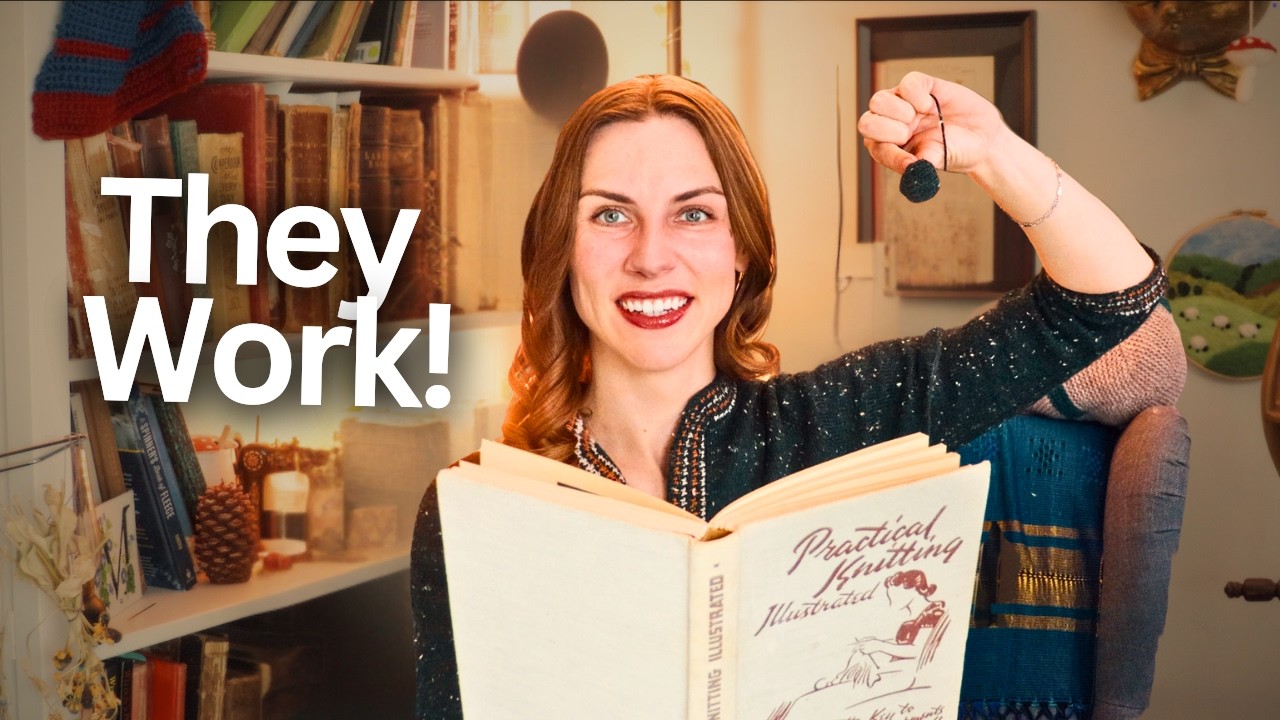 Vintage knitting hacks that work today