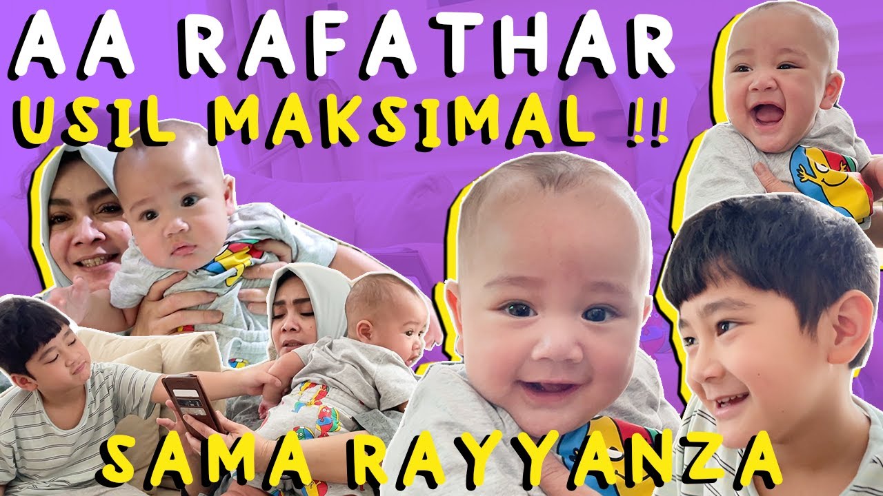MAMA RIETA KE ANDARA JEMPUT DUO CUCU ! AA RAFATHAR USIL BANGET KE RAYYANZA !! @Rans Entertainment