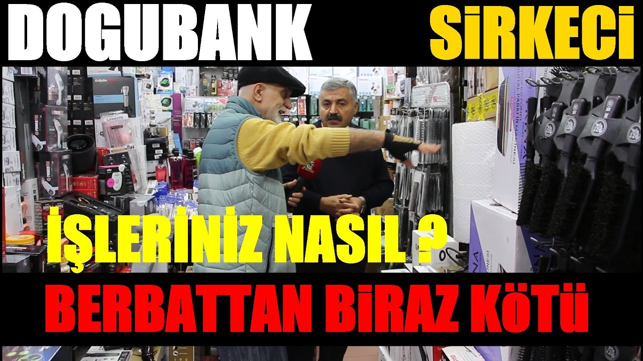 ELEKTRONİĞİN KALBİ SİRKECİ DOĞUBANK'TA DURUMLAR NASIL ? #zdayı #sokakröportajları #piyasalar