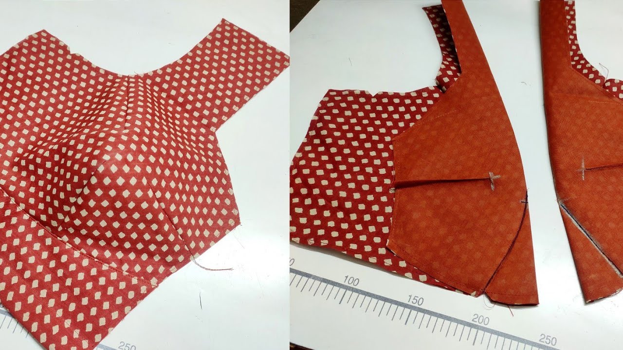 Blouse Front Cup Shape Dot Tips | Cup Shape Stitching Tips | Cup Sharp❌ | @MSR TAILORING TUTORIAL