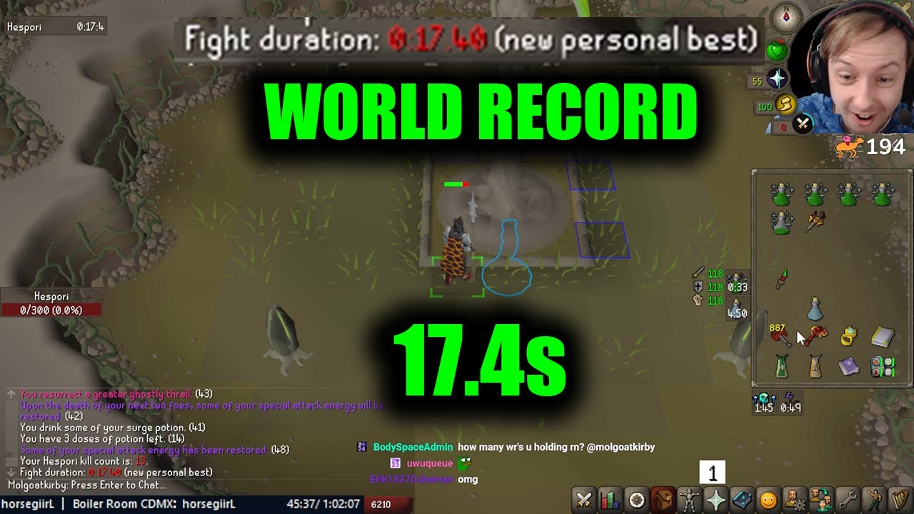 Hespori World Record 17.4s! --- June 18 2025