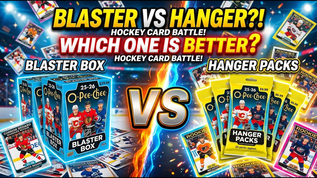 Blaster vs Hanger Packs! O-Pee-Chee Hockey Card Rip + Set Building