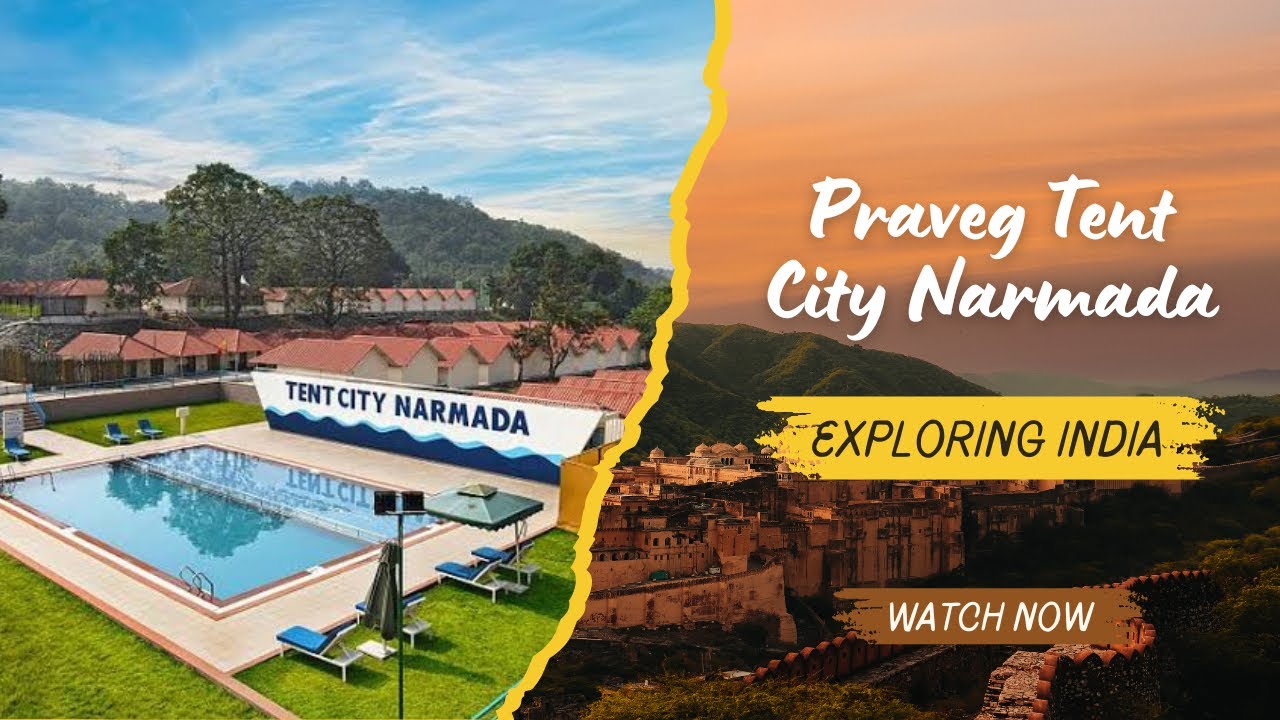 Luxury Camping | Praveg Tent City Narmada | Gujarat #statueofunity #camping #india #travel #gujarat