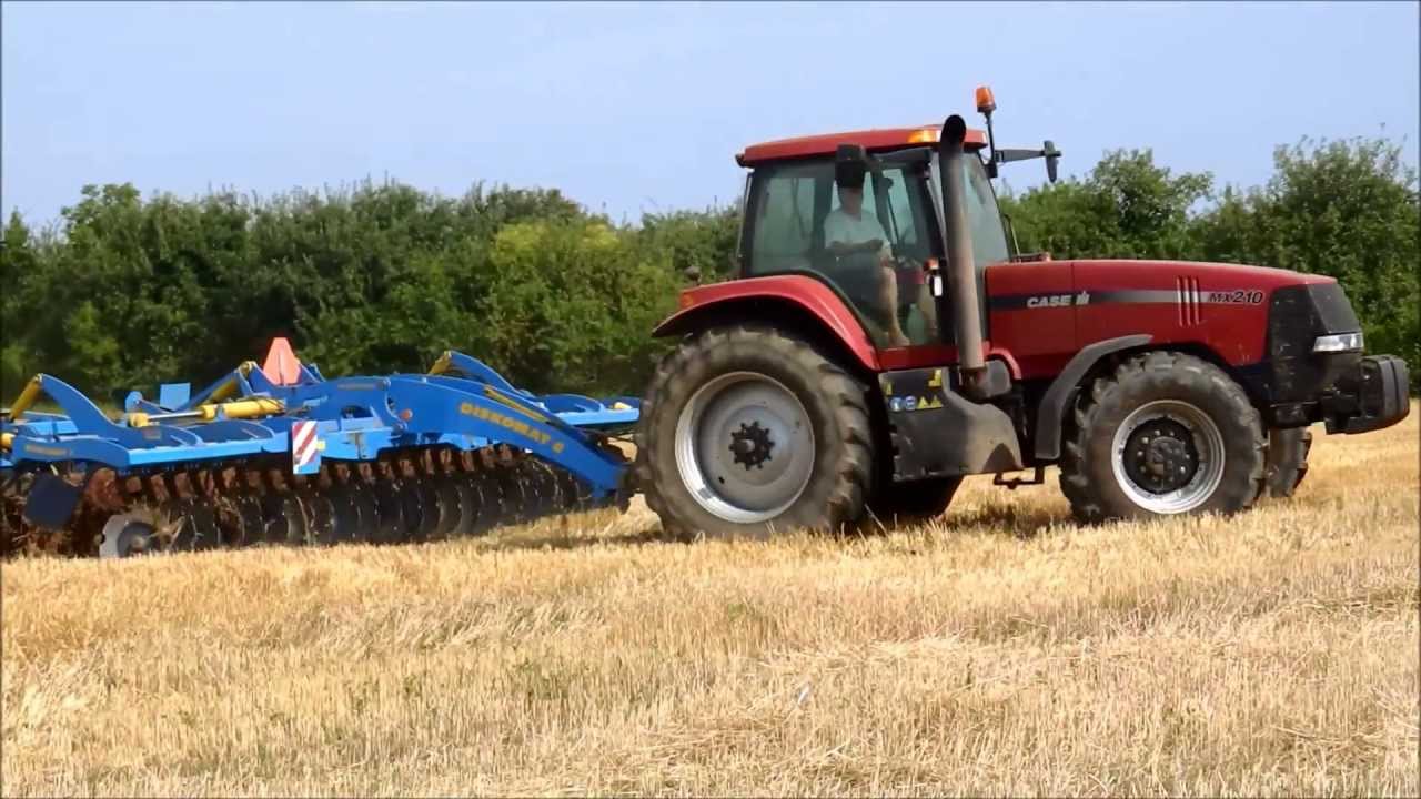 Case ih MX 210+Farmet Diskomat 6-podmítání 2013