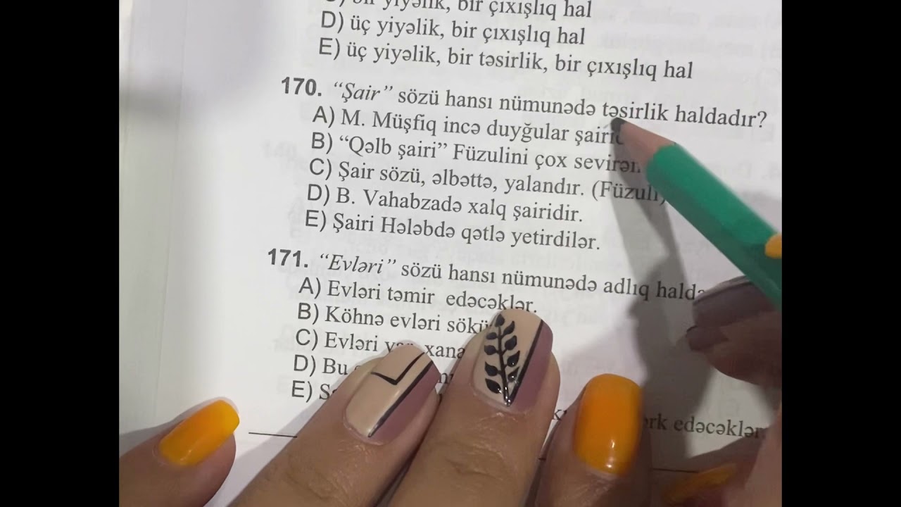Adlıq hal? Yoxsa Təsirlik hal?